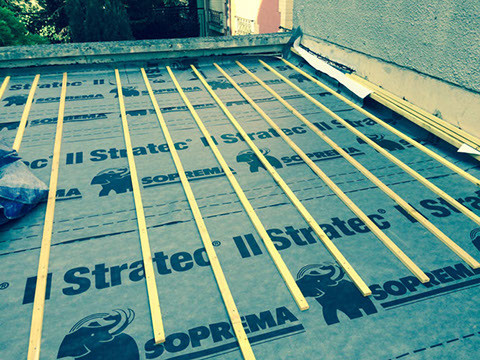 Rénovation toiture en zinc