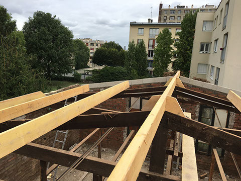 Charpente de toiture